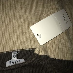 2 tone cotton dress olive green // tan